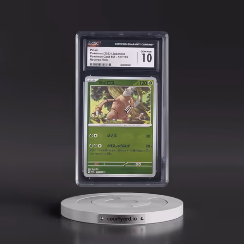 2023 Pokémon Card 151 #127/165 Pinsir - Reverse Holo Poké Ball (CGC 10 GEM MINT)