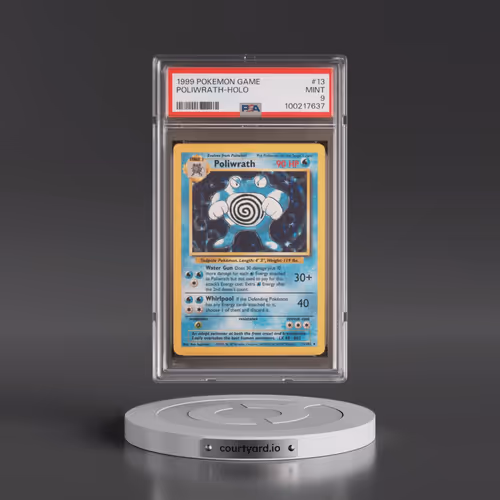 1999 Pokémon Game #13 Poliwrath - Holo (PSA 9 MINT)