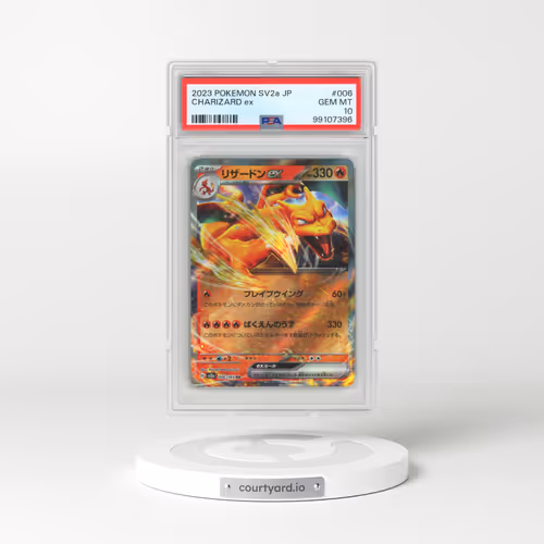 2023 Pokémon Sv2a-Pokemon 151 #006 Charizard EX - Holo (PSA 10 GEM MINT)