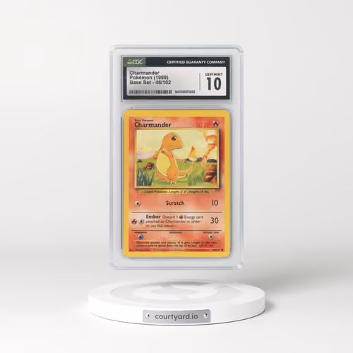 1999 Base Set #46 Charmander (CGC 10 GEM MINT)