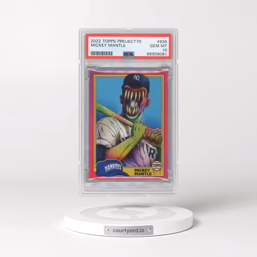 2022 Topps PROJECT70 #935 Mickey Mantle (PSA 10 GEM MINT)