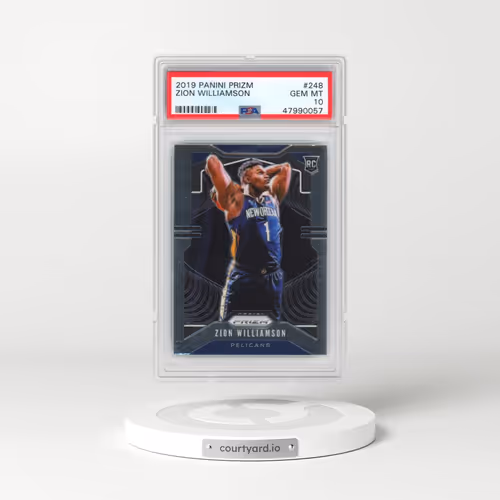 2019 Panini Prizm #248 Zion Williamson (PSA 10 GEM MINT)