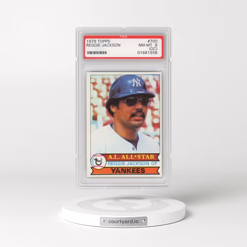 1979 Topps #700 Reggie Jackson (PSA 8 NM-MT)