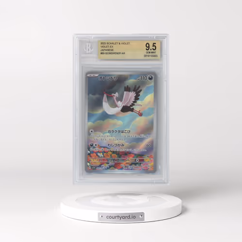 2023 Pokémon Sv1v-Violet EX #089 Bombirdier - Art Rare (BGS 9.5 GEM MINT)