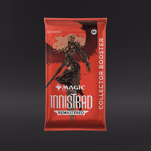 Magic: The Gathering Innistrad Remastered - Collector Booster (1 Booster Pack - Art May Vary)
