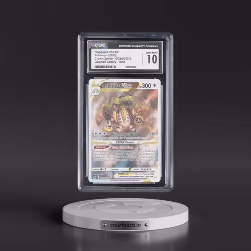 2023 Crown Zenith #GG55/GG70 Regigigas VSTAR - Galarian Gallery Holo (CGC 10 GEM MINT)