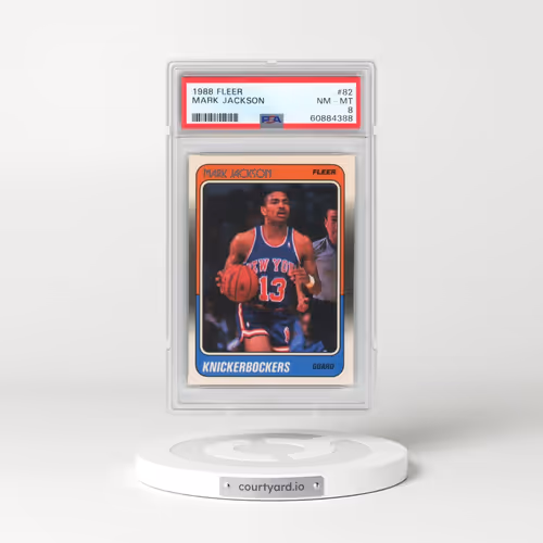 1988 Fleer #82 Mark Jackson (PSA 8 NM-MT)