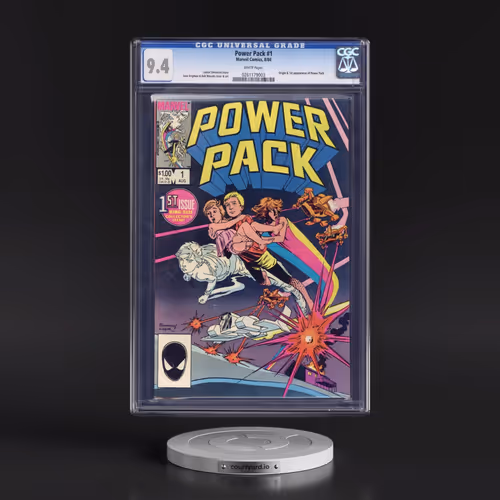 Power Pack #1 CGC 9.4 White Pages (Marvel Comics, 8/84) - Universal