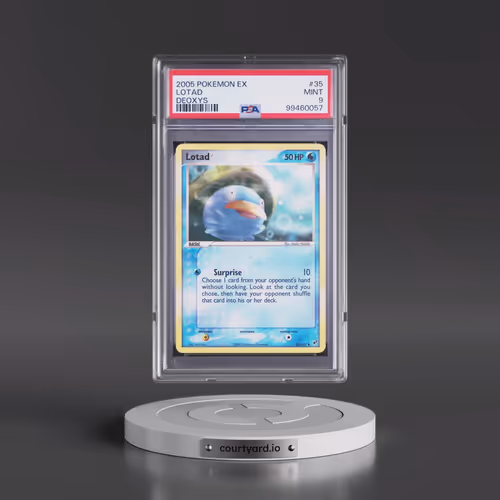2005 Pokémon EX Deoxys #35 Lotad (PSA 9 MINT)