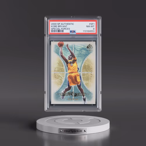 2000 SP Authentic Special Forces #SF1 Kobe Bryant (PSA 8 NM-MT)