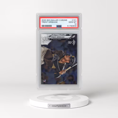 2020 Ben Baller Chrome #101 Trent Grisham (PSA 10 GEM MINT)