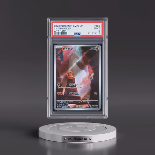 2023 Pokémon Sv2a-Pokemon 151 #168 Charmander - Art Rare (PSA 9 MINT)