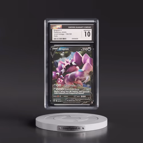 2020 Vivid Voltage #106/185 Drapion V - Holo Ultra Rare (CGC 10 GEM MINT)