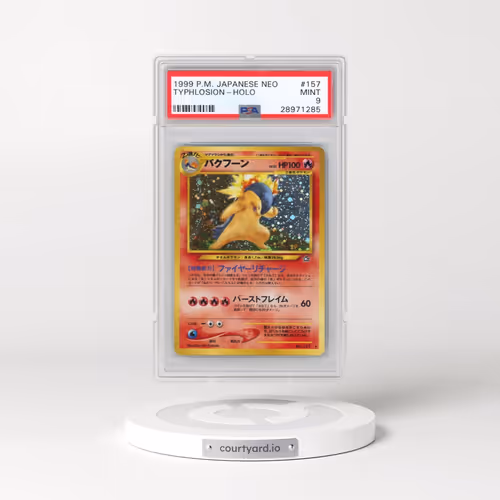 2000 Pokémon Neo #157 Typhlosion - Holo (PSA 9 MINT)
