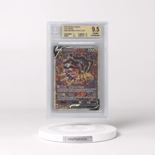 2022 Lost Origin #186 Giratina V - Ultra Rare Holo (BGS 9.5 GEM MINT)