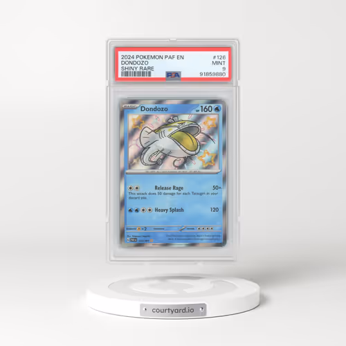 2024 Paldean Fates #126 Dondozo - Holo (PSA 9 MINT)