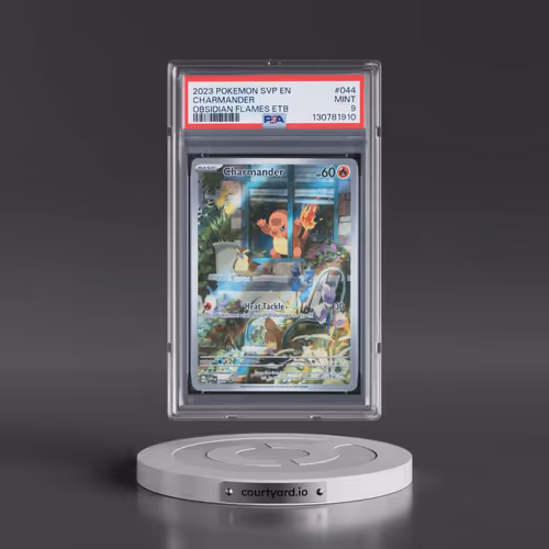 2023 Pokémon Svp EN-SV Black Star Promo #044 Charmander - Obsidian Flames Elite Trainer Box (PSA 9 M