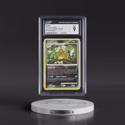 2007 Diamond & Pearl #14/130 Shiftry - Reverse Holo (CGC 9 MINT)