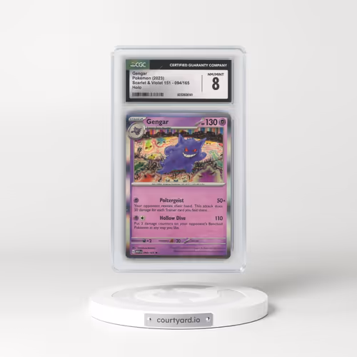 2023 Scarlet & Violet 151 - MEW EN #094/165 Gengar - Holo (CGC 8 NM-MT)