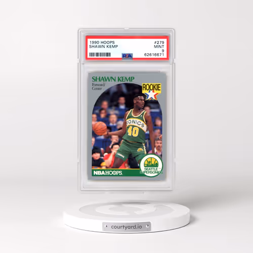 1990 Hoops #279 Shawn Kemp (PSA 9 MINT)