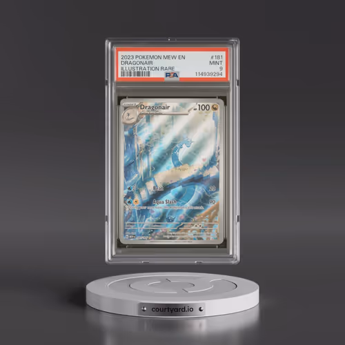 2023 Pokémon Mew EN-151 #181 Dragonair - Illustration Rare (PSA 9 MINT)