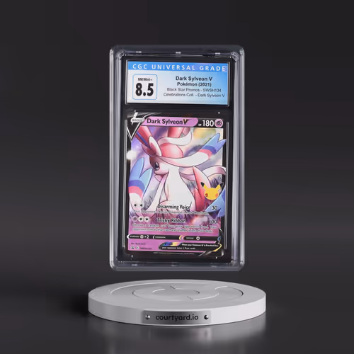 2017 Black Star Promos - Sword & Shield #SWSH134 Dark Sylveon V - Celebrations (Holo) (CGC 8.5 NM-MT