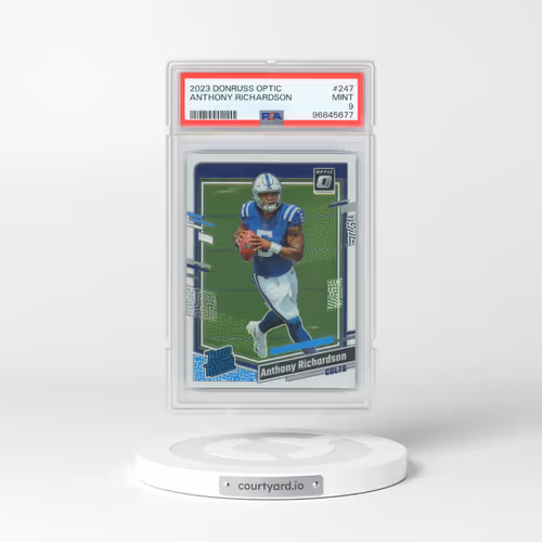 2023 Panini Donruss Optic #247 Anthony Richardson (PSA 9 MINT)