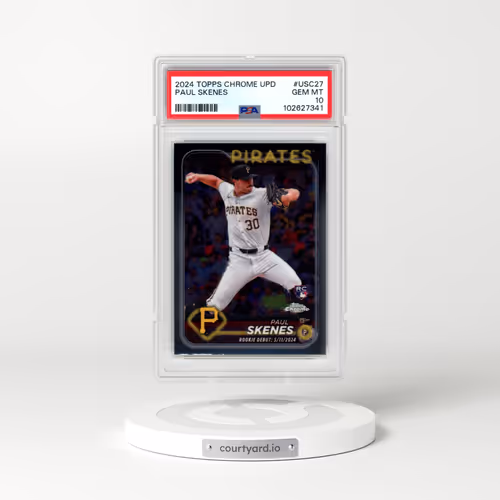 2024 Topps Chrome Update #USC27 Paul Skenes (PSA 10 GEM MINT)