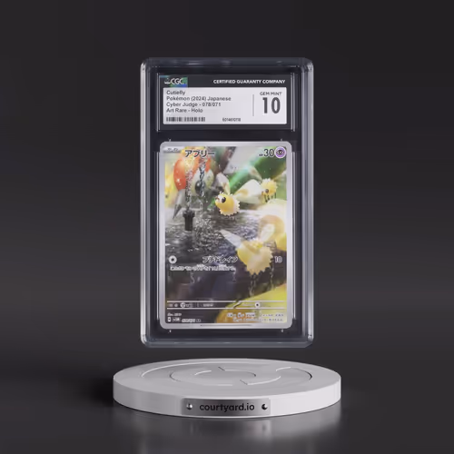 2024 Pokémon Sv5m-Cyber Judge #078 Cutiefly - Art Rare (CGC 10 GEM MINT)