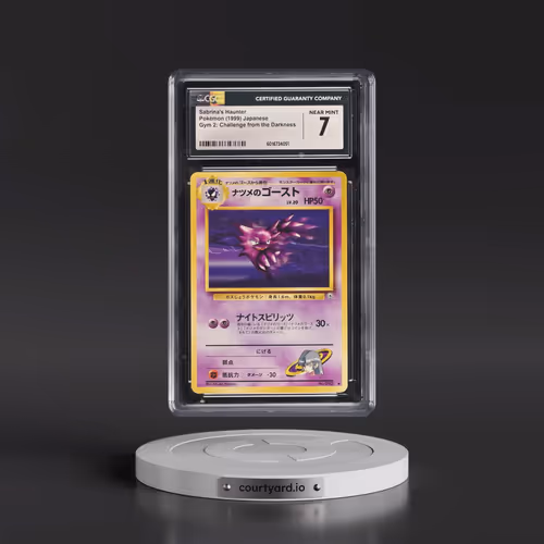 1999 Gym 2: Challenge from the Darkness Sabrina's Haunter (CGC 7 NM)
