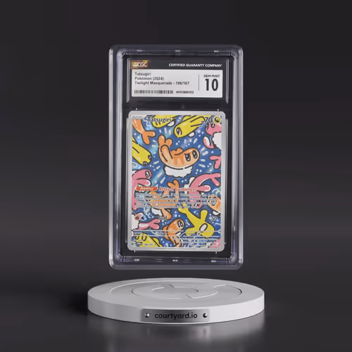 2024 Twilight Masquerade - TWM EN #186/167 Tatsugiri - Illustration Rare Holo (CGC 10 GEM MINT)
