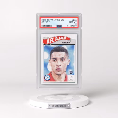 2020 Topps Living UEFA Champions League #238 Antony (PSA 10 GEM MINT)