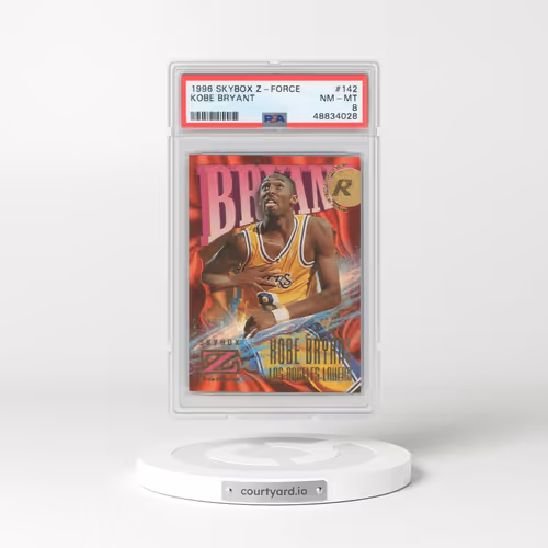 1996 Skybox Z-Force #142 Kobe Bryant (PSA 8 NM-MT)