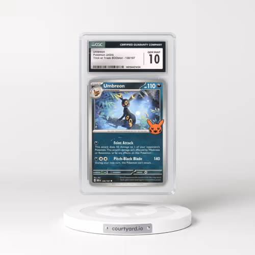 2024 Trick or Trade BOOster (2024) #130/197 Umbreon (CGC 10 GEM MINT)