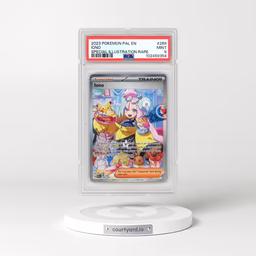 2023 Pokémon Pal EN-Paldea Evolved #269 Iono - Special Illustration Rare (PSA 9 MINT)