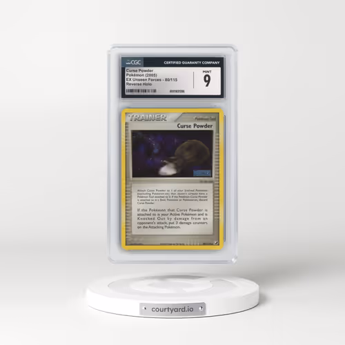 2005 EX Unseen Forces #80/115 Curse Powder - Reverse Holo (CGC 9 MINT)