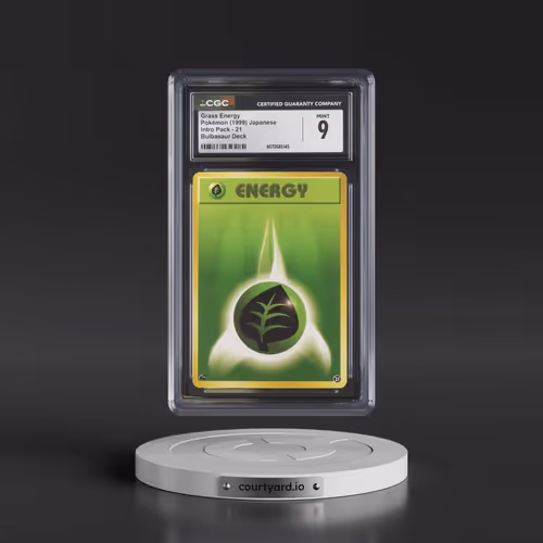 1999 Intro Pack #21 Grass Energy - Bulbasaur Deck (CGC 9 MINT)