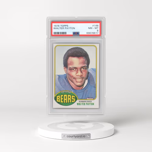 1976 Topps #148 Walter Payton (PSA 8 NM-MT)