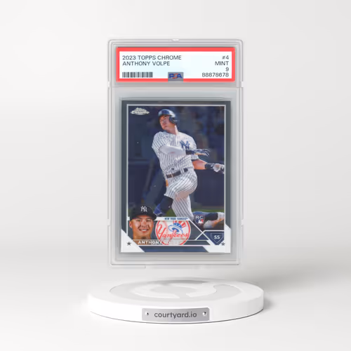 2023 Topps Chrome #4 Anthony Volpe (PSA 9 MINT)