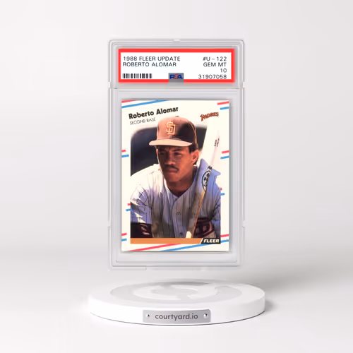 1988 Fleer Update #U-122 Roberto Alomar (PSA 10 GEM MINT)