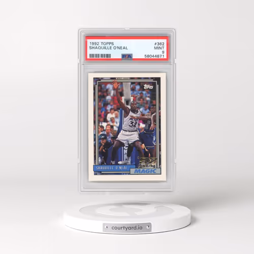 1992 Topps #362 Shaquille O'Neal (PSA 9 MINT)