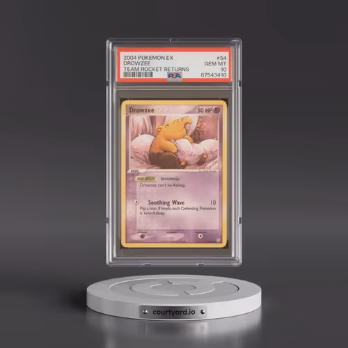 2004 Pokémon EX Team Rocket Returns #54 Drowzee (PSA 10 GEM MINT)