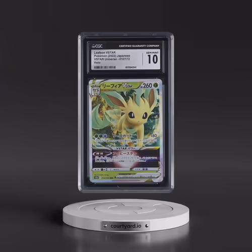 2022 VSTAR Universe #012/172 Leafeon VSTAR - Holo (CGC 10 GEM MINT)