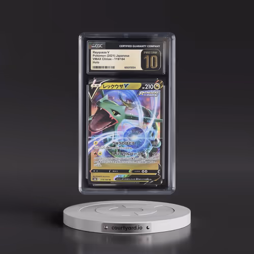 2021 VMAX Climax #119/184 Rayquaza V - Holo (CGC 10 PRISTINE)