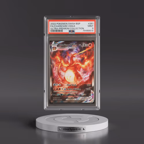 2022 Pokémon Swsh Black Star Promo #261 Charizard Vmax - Full Art Sword & Shield Ultra-Premium Colle