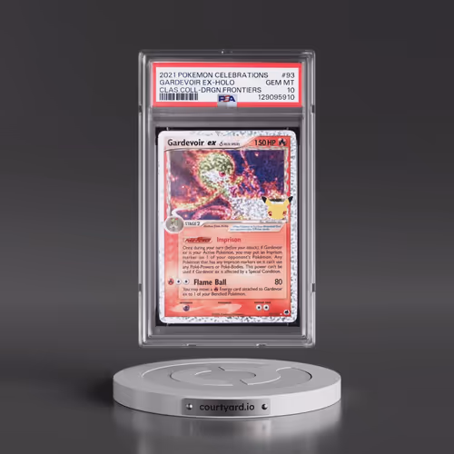 2021 Pokémon Celebrations Classic Collection #93 Gardevoir EX - Holo Holo (PSA 10 GEM MINT)