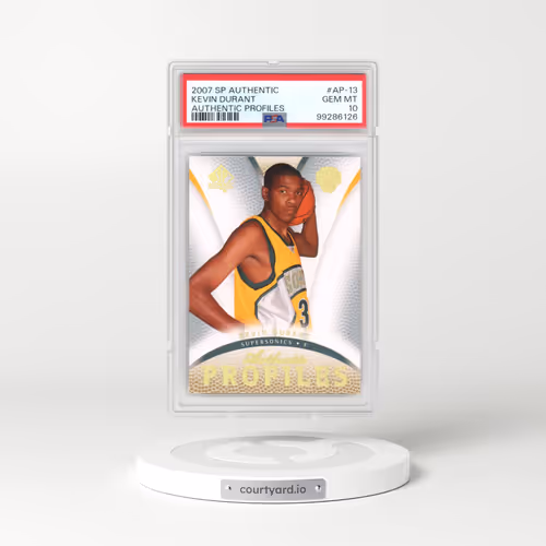 2007 SP Authentic Authentic Profiles #AP-13 Kevin Durant (PSA 10 GEM MINT)