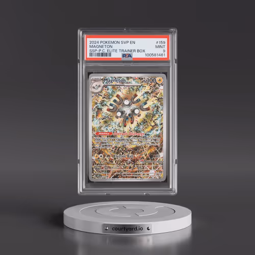 2024 Pokémon Svp EN-SV Black Star Promo #159 Magneton - Surging Sparks Pokemon Center Elite Trainer