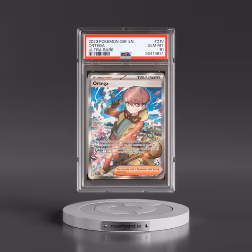 2023 Pokémon Obf EN-Obsidian Flames #219 Ortega - Ultra Rare (PSA 10 GEM MINT)