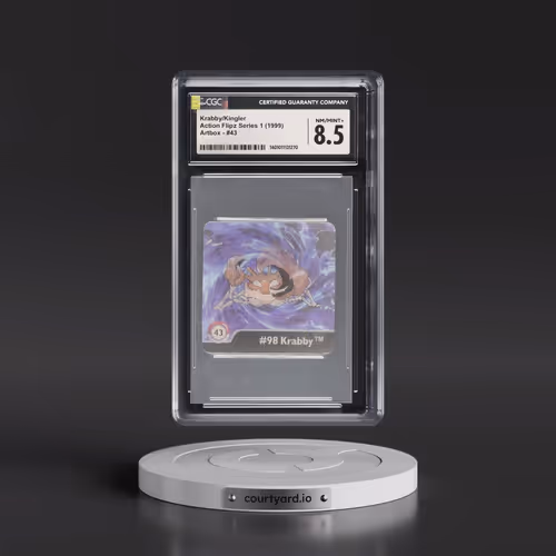 Action Flipz Series 1 (Artbox) - English #43 Krabby/Kingler (CGC 8.5 NM-MT+)